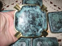 Лот: 13778260. Фото: 4. Набор винтажных пепельниц бронза... Красноярск