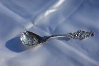 Лот: 4510098. Фото: 3. серебряная чайная ложечка - совочек... Домашний быт