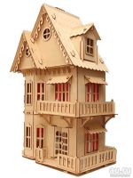 Лот: 13635394. Фото: 2. Конструктор деревянный Кукольный... Игрушки