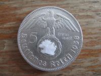 Лот: 11043730. Фото: 2. Германия 5 рейхсмарок 1938 года... Монеты