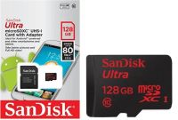 Лот: 19205377. Фото: 2. Карта памяти MicroSD 128 GB SanDisk... Носители информации