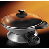 Лот: 5018961. Фото: 2. Электрический ВОК (non-stick). Мелкая бытовая техника