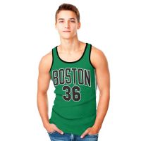 Лот: 11724760. Фото: 5. Мужская спортивная майка 3D "Boston...