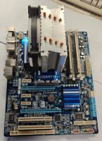 Лот: 25896143. Фото: 2. Комплект Gigabyte GA-P55A-UD4... Комплектующие