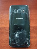 Лот: 15595217. Фото: 2. Смартфон Samsung S7 Black (разбит... Смартфоны, связь, навигация
