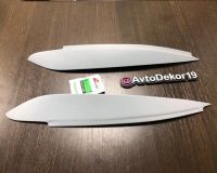 Лот: 15047358. Фото: 2. Реснички на фары Mitsubishi Lancer... Автохимия, масла, тюнинг