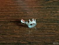 Лот: 10585936. Фото: 2. Серебряная подвеска кулон в виде... Ювелирные изделия, бижутерия, часы