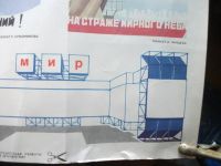 Лот: 8047306. Фото: 7. Плакат Мир крепи трудом своим...