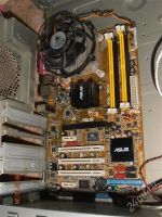 Лот: 2383054. Фото: 2. Комплект s775 Asus P5L 1394... Комплектующие
