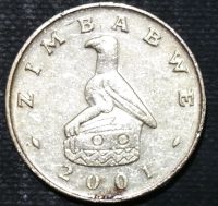 Лот: 12430640. Фото: 2. Экзотика с рубля (15538) Зимбабве. Монеты