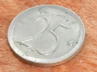 Лот: 10923994. Фото: 6. Монета 25 цент Бельгия 1970 франц...