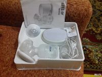 Лот: 9712229. Фото: 2. Молокоотсос электрический Philips... Кормление и уход, гигиена