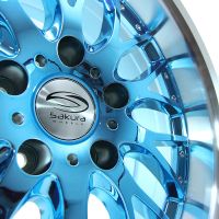 Лот: 4122071. Фото: 3. Комплект дисков Sakura Wheels... Авто, мото, водный транспорт