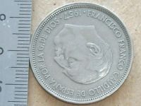 Лот: 9591064. Фото: 9. Монета 50 песет Испания 1957 портрет...