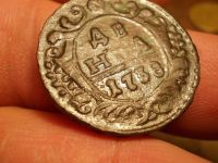 Лот: 15235244. Фото: 4. Прекрасная Денга 1738 года. Буква... Красноярск