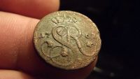 Лот: 10689154. Фото: 2. Редкий польский грош. 1767 года... Монеты