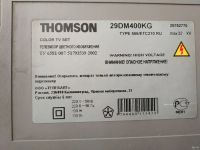 Лот: 12964044. Фото: 3. Телевизор Thomson 29DM400KG. Бытовая техника