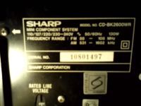 Лот: 3762090. Фото: 5. Музыкальный центр Sharp, японское...
