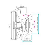 Лот: 10379380. Фото: 2. Кронштейн для LCD/LED тв 15"-29... Аксессуары