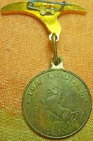Лот: 13015288. Фото: 2. Значки. Сувенирная медаль На счастье... Значки, медали, жетоны