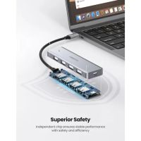 Лот: 21438323. Фото: 7. USB-хаб UGREEN 4-Port USB3.0 Hub...