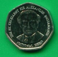Лот: 8995000. Фото: 2. Ямайка 1 доллар 1996 (т100). Монеты