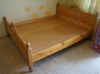 Лот: 17257251. Фото: 2. Кровать двуспальная из массива... Мебель для спальни