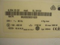 Лот: 2647482. Фото: 3. Стиральная машина Siltal SL 3410X... Бытовая техника