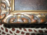 Лот: 8587280. Фото: 7. Картина масло холст пейзаж 1950-х...