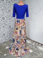 Лот: 14367707. Фото: 2. Платье из лёгкого шифона с трикотажным... Женская одежда