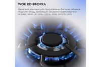 Лот: 23644264. Фото: 5. Газовая панель Hoff V60V41B001