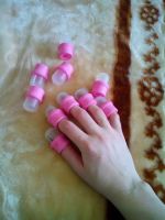 Лот: 3751130. Фото: 2. колпачки для снятия биогеля и... Маникюр и педикюр