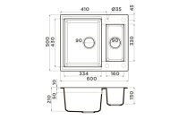 Лот: 23648760. Фото: 2. Мойка врезная OMOIKIRI Sakaime. Сантехника, водопровод