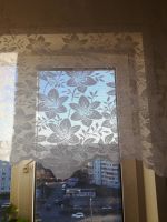 Лот: 22161125. Фото: 3. Тюль белая на кухню, дачу 2,62... Домашний быт