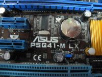 Лот: 11820773. Фото: 3. Материнская плата 775 ASUS P5G41-m... Компьютеры, оргтехника, канцтовары