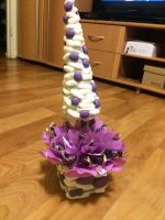 Лот: 5283574. Фото: 4. Елка из конфет (ручная работа). Красноярск