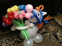 Лот: 3482832. Фото: 3. Лошадка из шаров. Красноярск