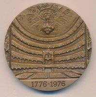 Лот: 19286216. Фото: 2. Медаль 1976 СССР 200 лет Большой... Значки, медали, жетоны
