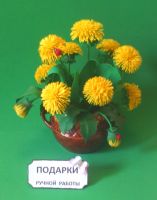 Лот: 7678459. Фото: 2. Одуванчики, Кусочек Лета в вашем... Ручная работа