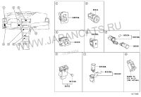Лот: 23496699. Фото: 7. Выключатель обогрева сиденья Toyota...
