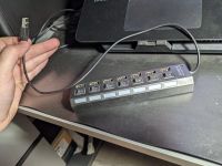 Лот: 19548961. Фото: 3. USB hub 2.0, 7 портов. Компьютеры, оргтехника, канцтовары