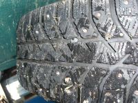 Лот: 768725. Фото: 3. 4 x (Штамповка R13 + 175/70 BRIDGESTONE... Авто, мото, водный транспорт