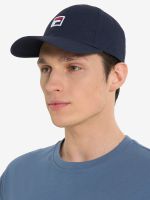 Лот: 22407641. Фото: 8. Бейсболка FILA, Синий