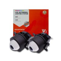 Лот: 25365832. Фото: 2. Птф линзы bi-led W2 3 дюйма универсальные. Автозапчасти