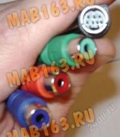 Лот: 1994882. Фото: 3. 7 pin S-Video на 3 RCA. Компьютеры, оргтехника, канцтовары
