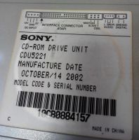 Лот: 5016413. Фото: 3. Sony CD-ROM привод дисков CD. Компьютеры, оргтехника, канцтовары
