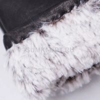 Лот: 6136206. Фото: 3. перчатки кожаные - размер 7.5. Одежда, обувь, галантерея
