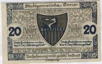 Лот: 1421965. Фото: 2. Австрия. Нотгельд. 20 геллер 1920г... Банкноты