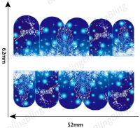 Лот: 8588818. Фото: 2. 3D наклейки для ногтей Новогодняя... Маникюр и педикюр