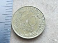 Лот: 15765007. Фото: 6. Монета 10 сантим Франция 1977...
